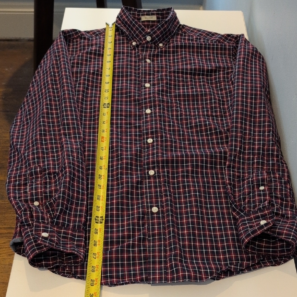 J. Crew Men's S Classic Fit Long Sleeve Button Down Checkered Shirt Style #C9305 - Picture 11 of 14